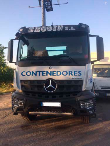 Transporte de contenedores en Madrid